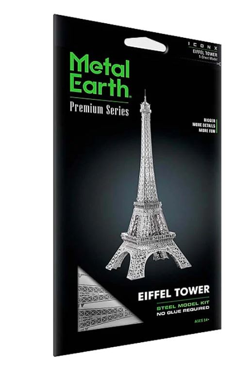 ESPLORA Puzzle 3D Torre Eiffel – 39 Pezzi, Altezza 47 Cm, Livello 4/10, Da 5 Anni, Gioco Educativo Senza Colla