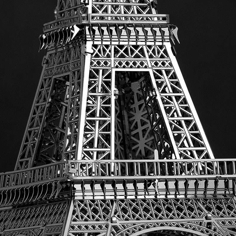 Torre Eiffel - Puzzle 3D Metal3