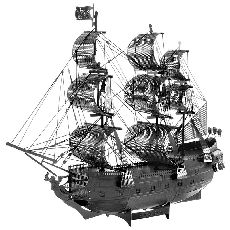 Black Pearl - Puzzle 3D Metal1