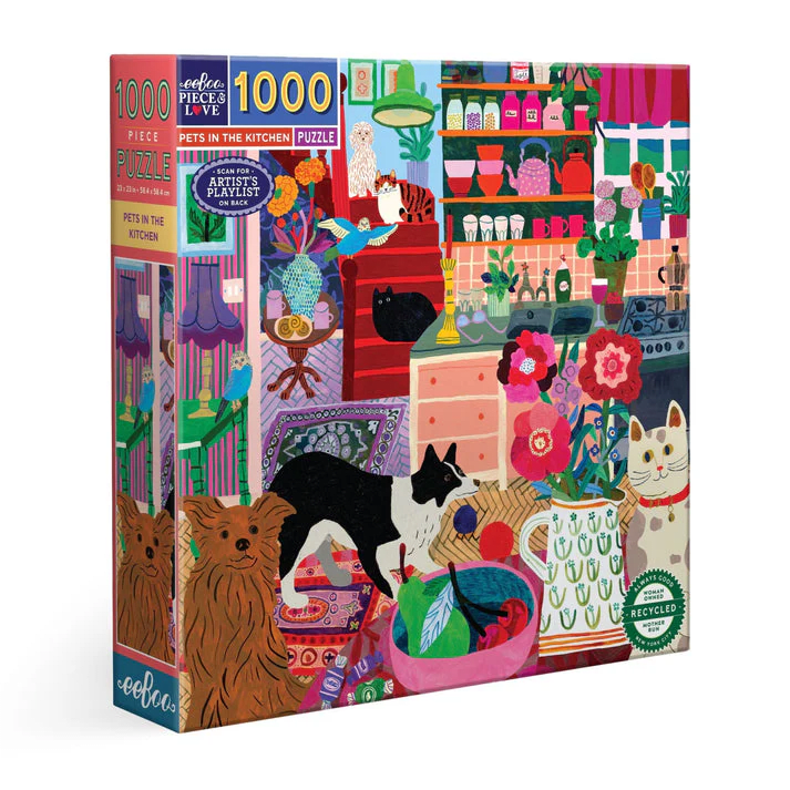 Eeboo: Pets in the Kitchen (1000 pcs)1