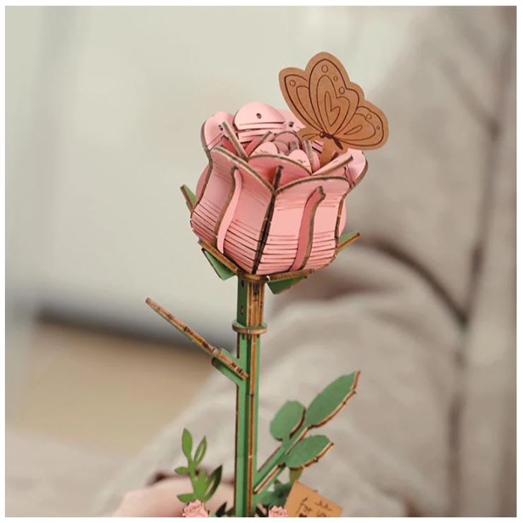 Flor de Madera Pink Rose (104 pcs)4