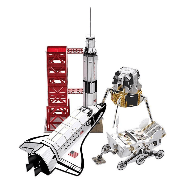 Natgeo Mision Espacial Rompecabezas 3D Cubicfun Kids Niños2