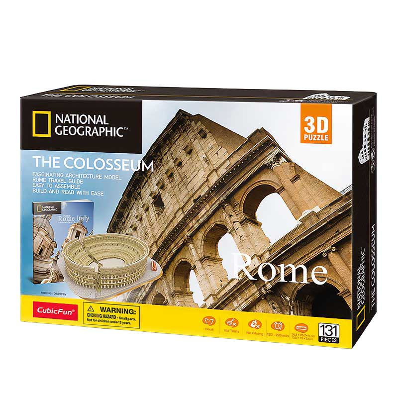 Natgeo Coliseo Romano Cubicfun3