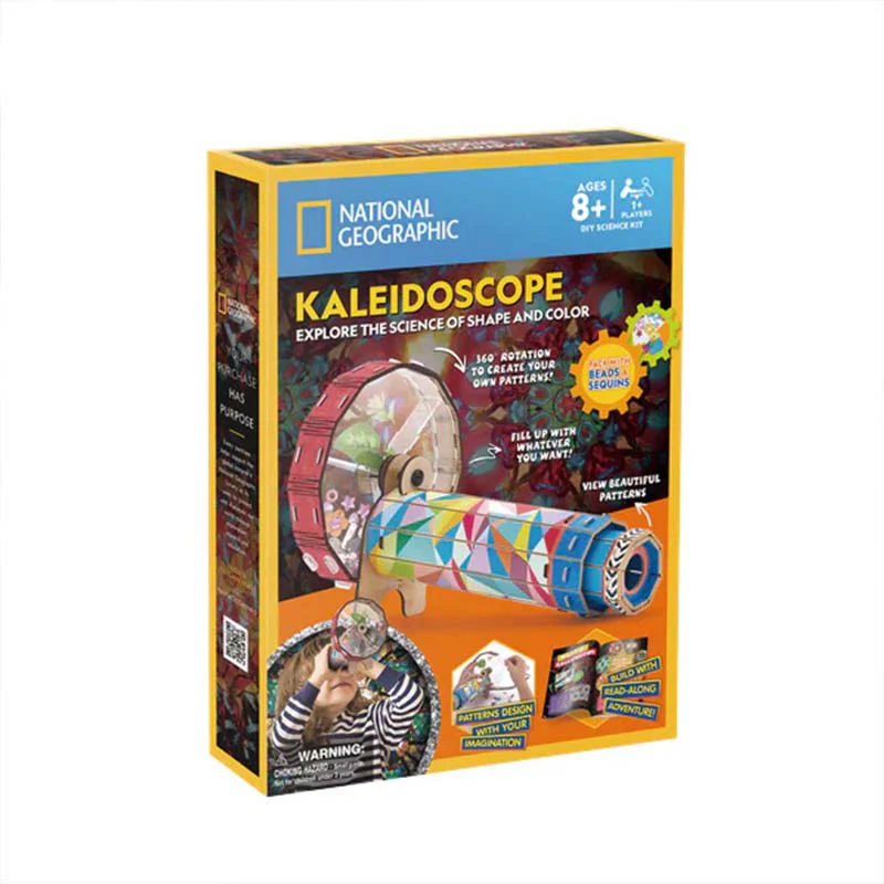 Caleidoscopio puzzle 3D STEM Cubicfun1