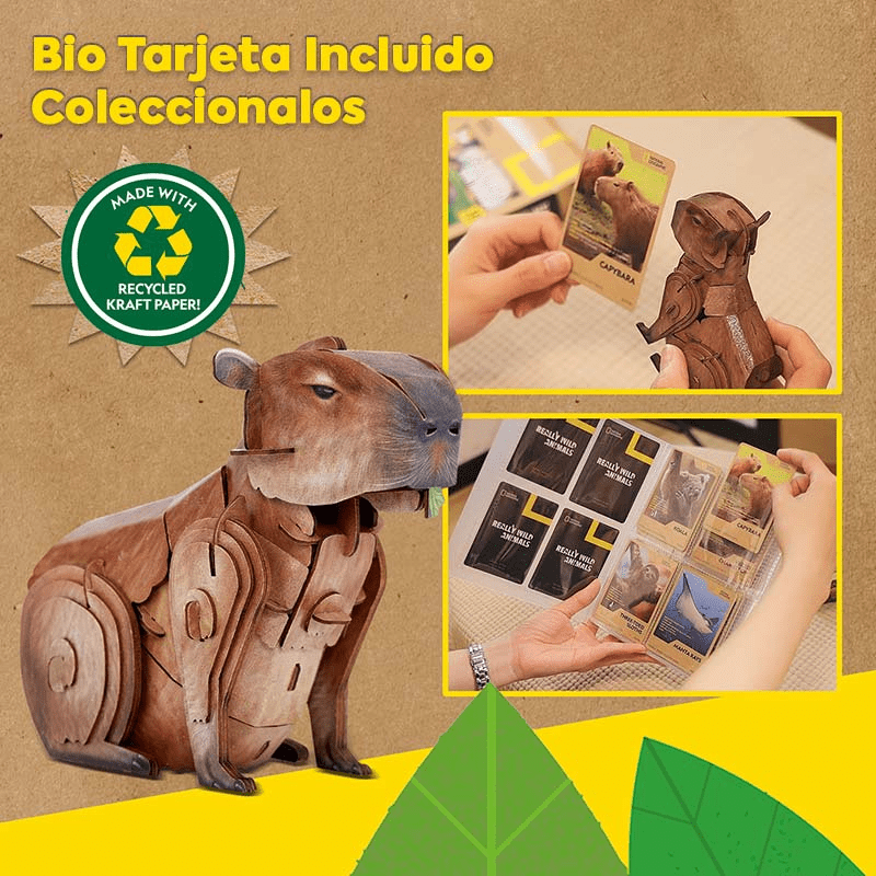 Capibara Natgeo Cubicfun2