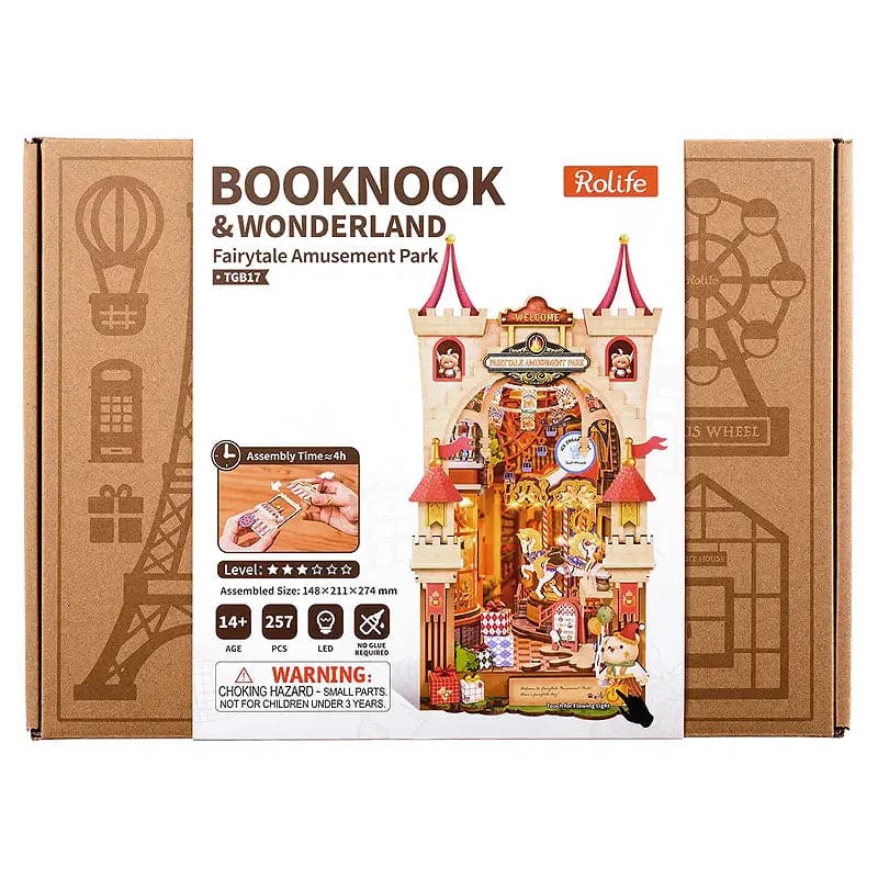 Fairytale Amusement Park Book Nook Rolife1