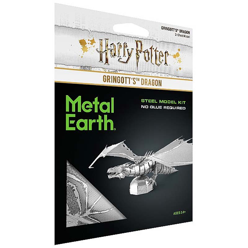 Harry Potter Gringotts Dragon - Puzzle 3D Metal1