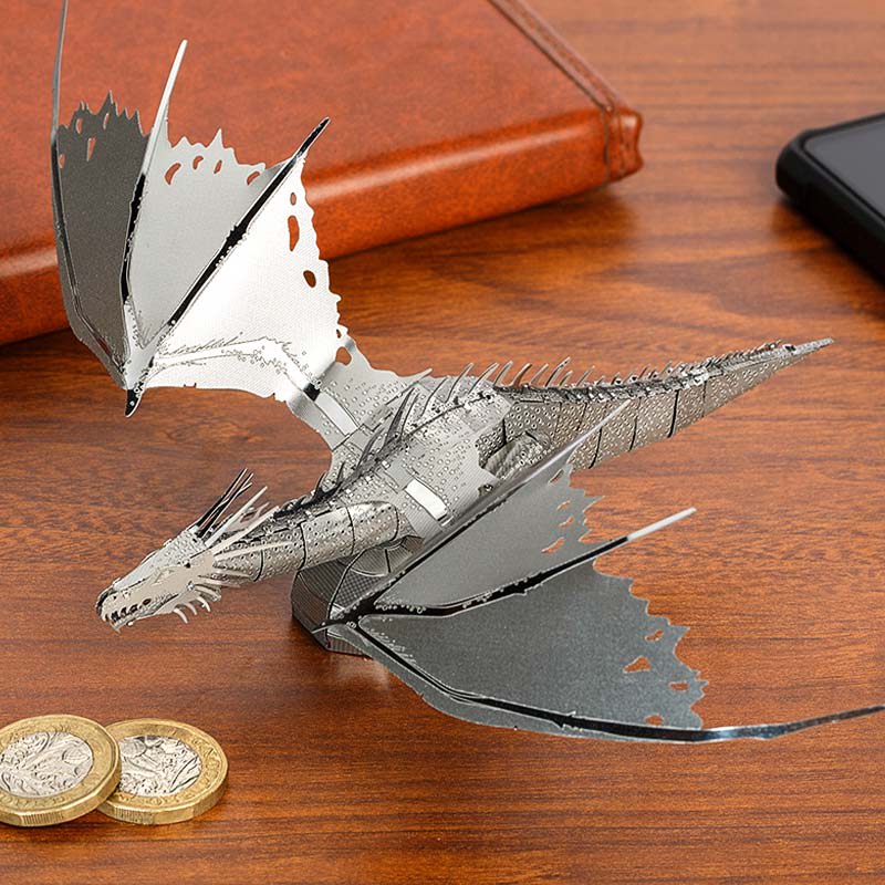 Harry Potter Gringotts Dragon - Puzzle 3D Metal2