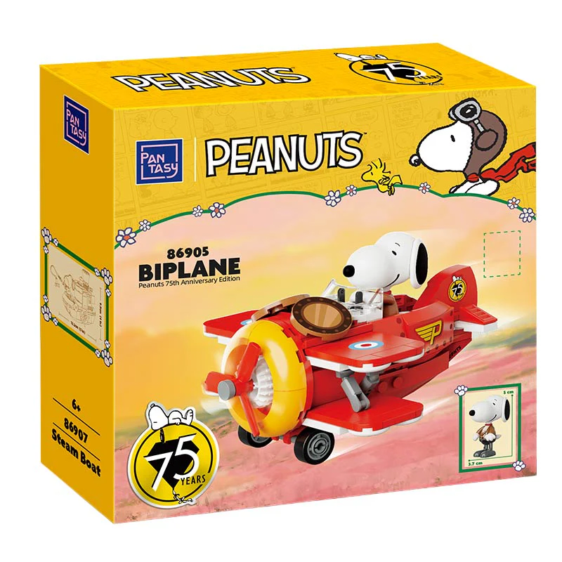 Snoopy Avion Biplano Pantasy1