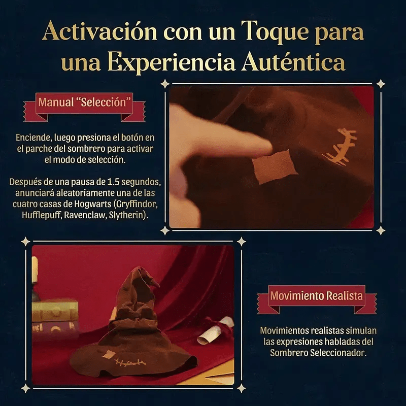 Harry Potter Talking Sorting Hat Puremind1