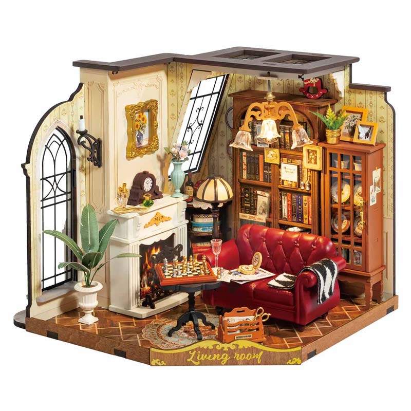 Casa Miniatura: Catherine's Living Room Rolife2