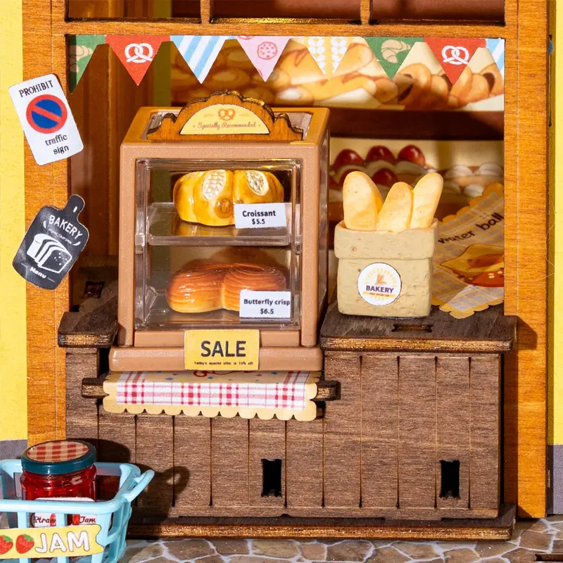Story Frames Series Fluffy Cat Bakery Rolife3