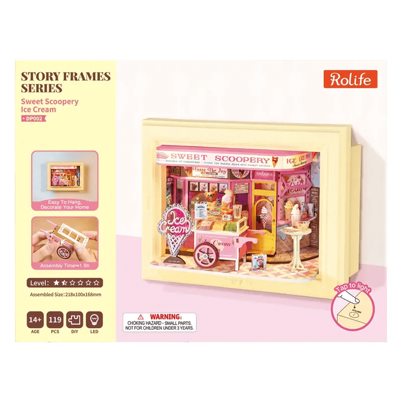 Story Frames Series Sweet Scoopery Ice Cream1