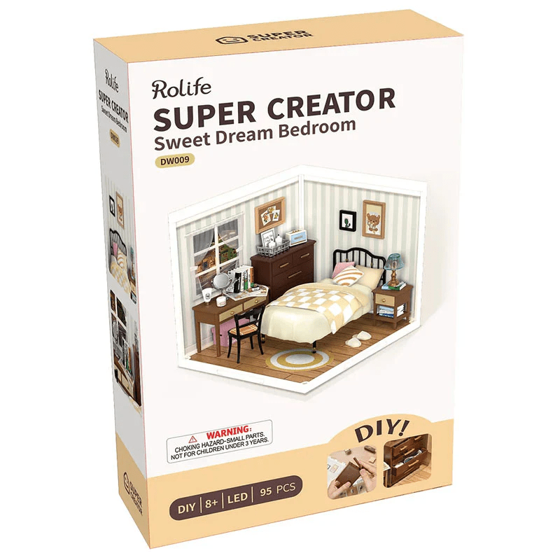 Sweet Dream Bedroom Super Creator 95 Piezas Rolife1
