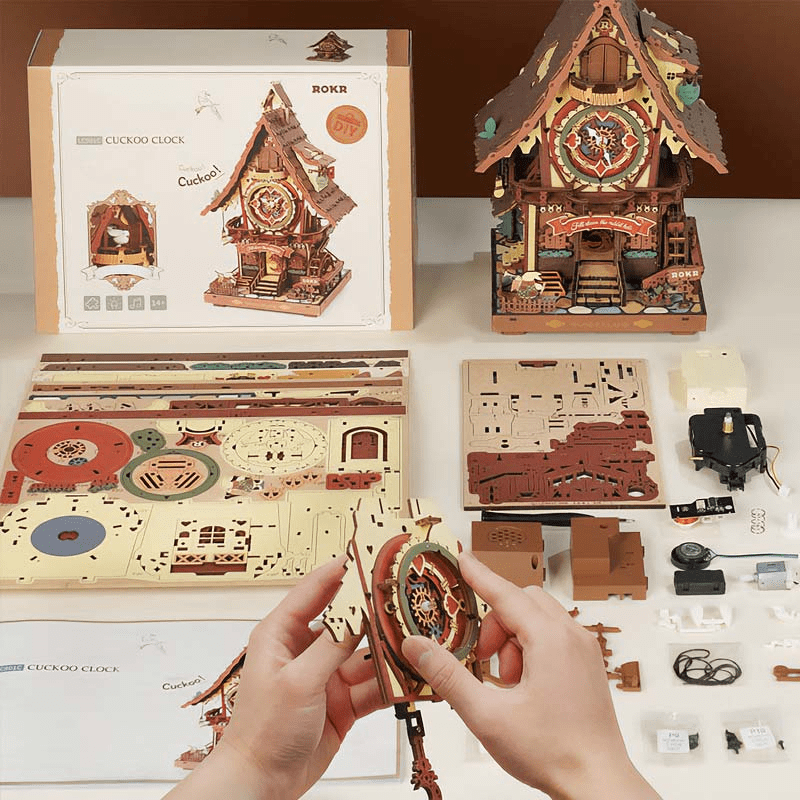 Reloj Cuckoo Clock Robotime2