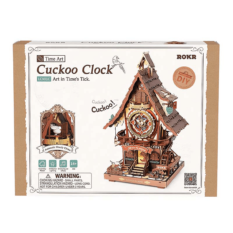 Reloj Cuckoo Clock Robotime5