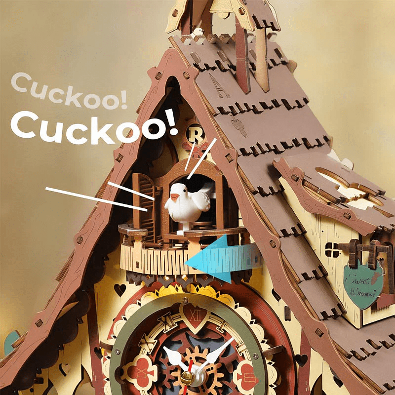 Reloj Cuckoo Clock Robotime3