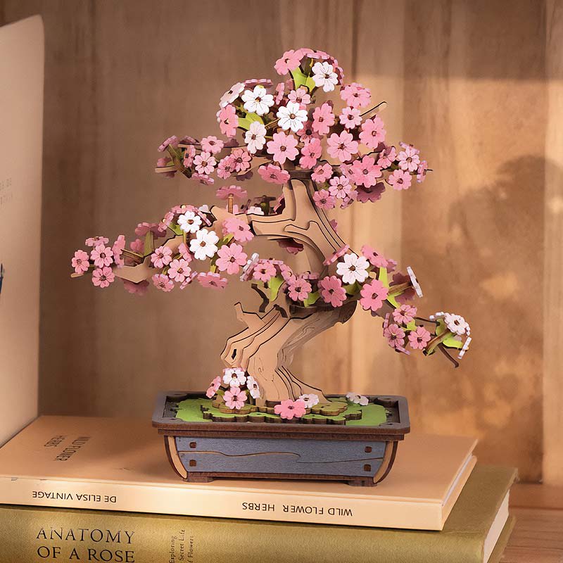 Sakura Bonsai de Madera Rolife4