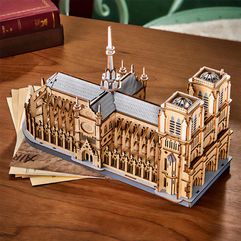 Notre Dame Paris Cathedral Robotime2