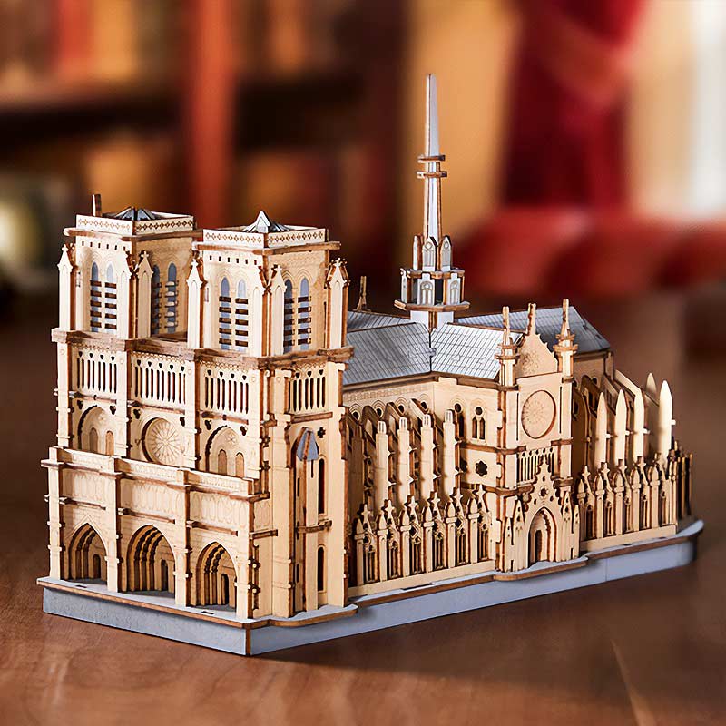 Notre Dame Paris Cathedral Robotime3
