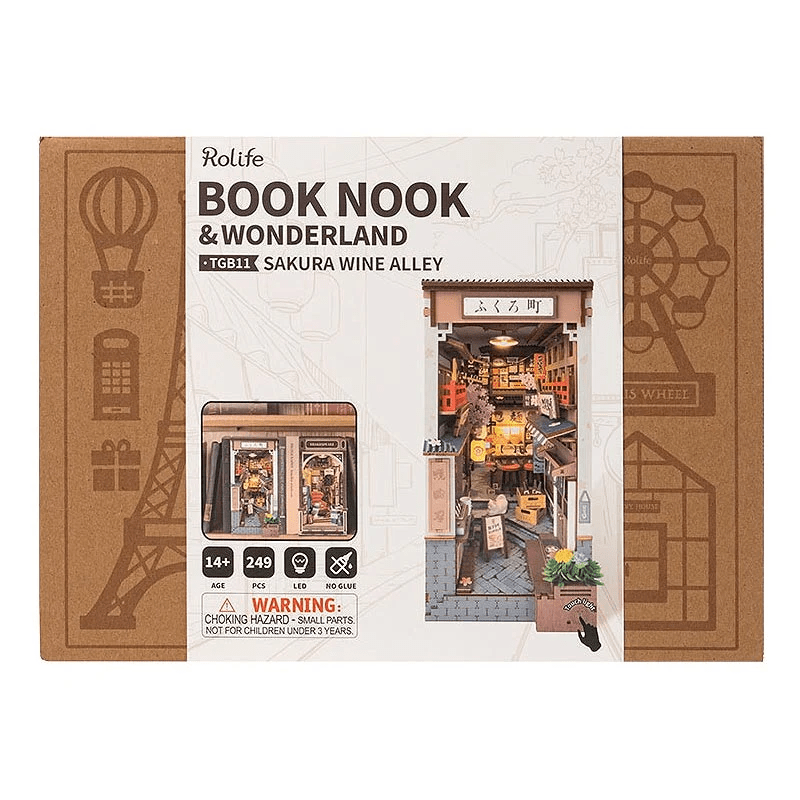 Sakura Wine Alley Booknook Rolife1