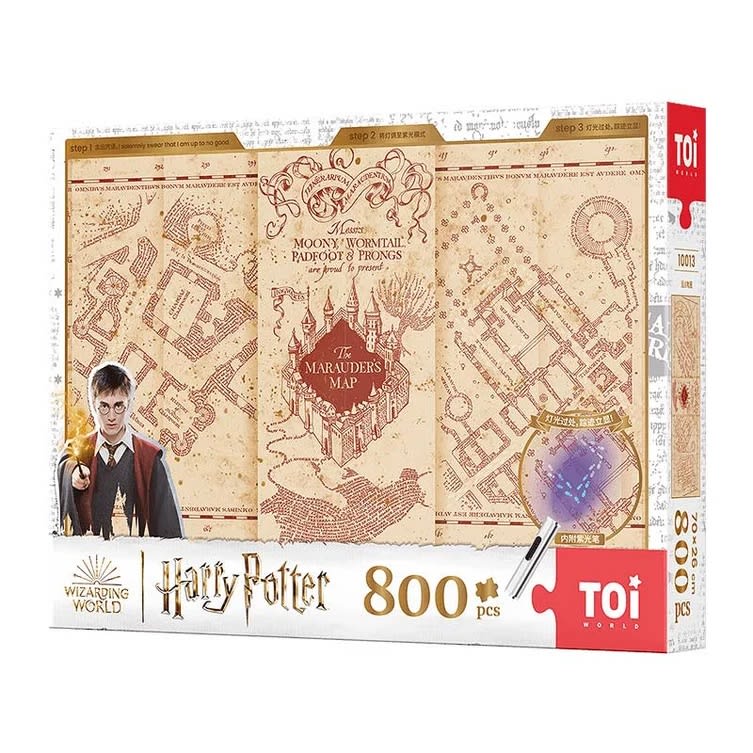 Harry Potter Mapa del Merodeador Puzle 800pcs1