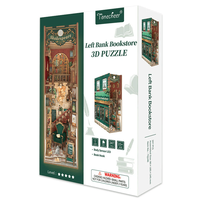 Left Bank Store Shakespeare & Co. Booknook Tonecheer1