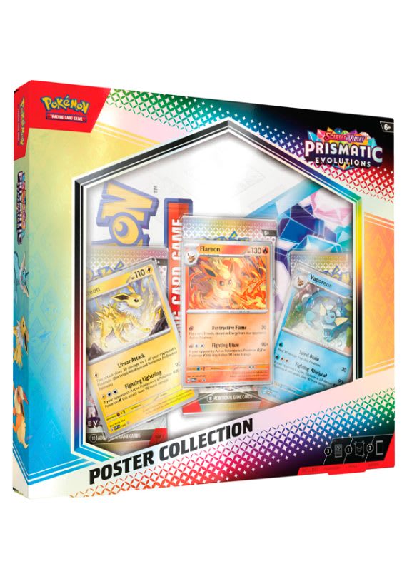 Pokemon TCG - Colección con poster - Prismatic Evolutions2