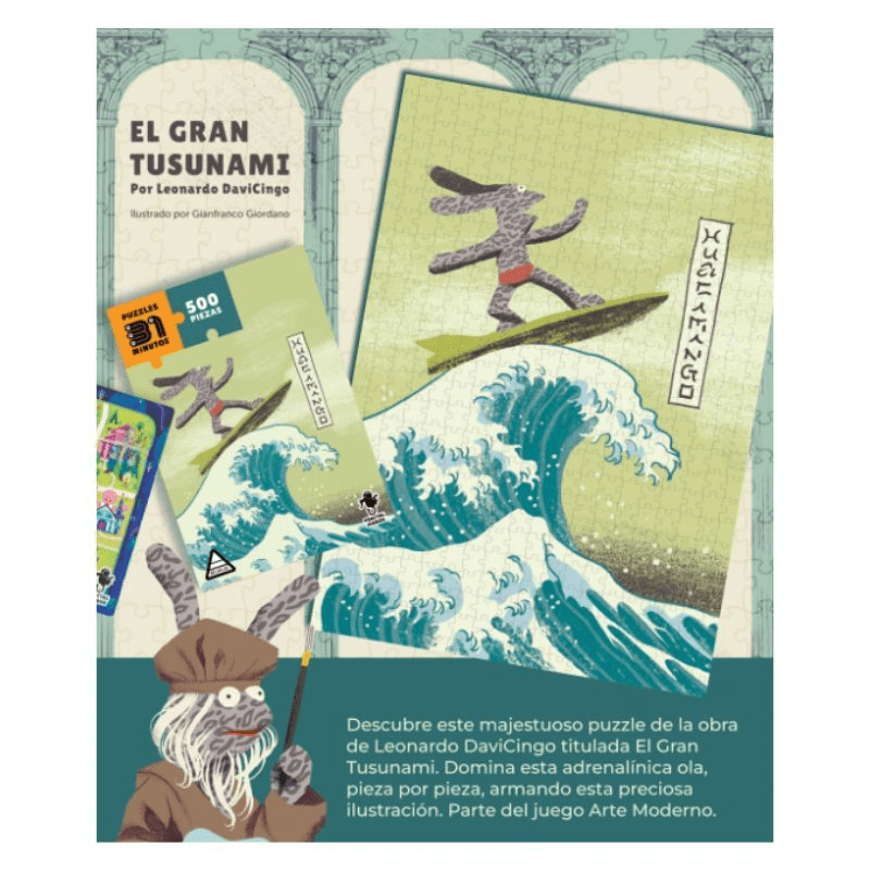 Puzzle 500 Piezas - 31 Minutos - El Gran Tusunami2