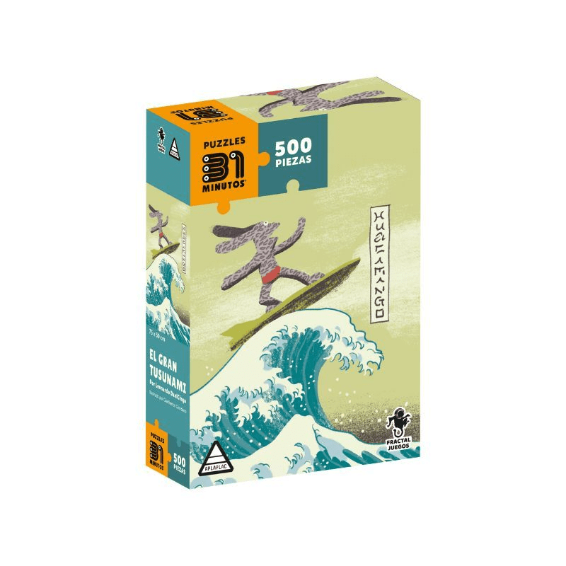 Puzzle 500 Piezas - 31 Minutos - El Gran Tusunami1