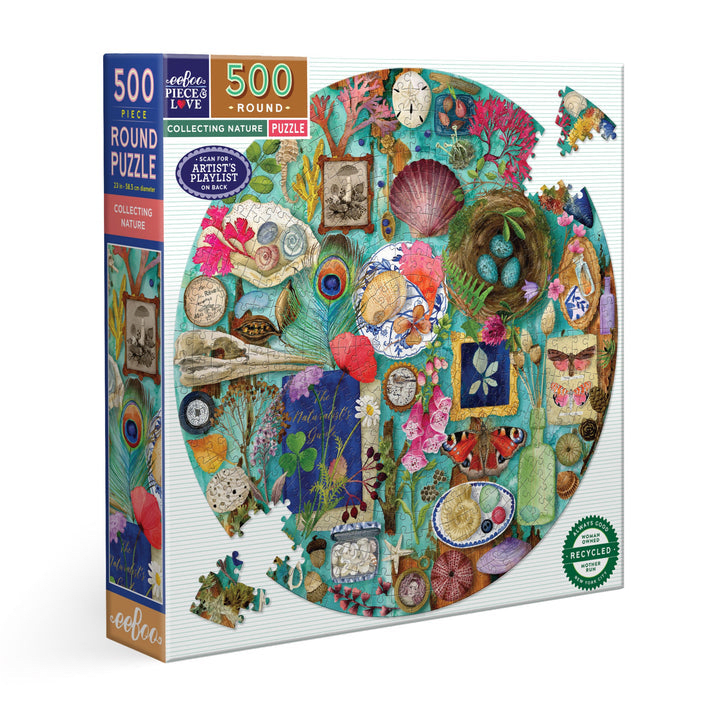 Eeboo Redondo: Collecting Nature (500 pcs)1