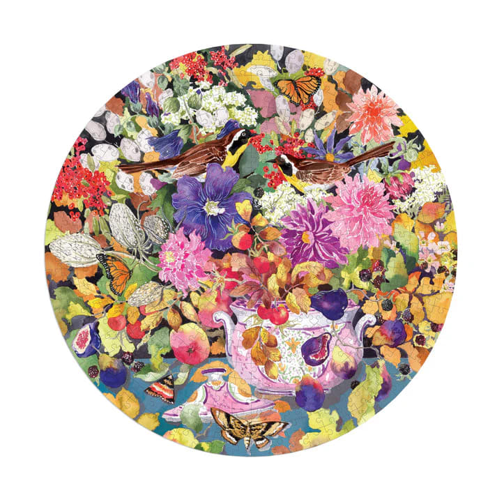 Eeboo Redondo: Autumn Bouquet (500 pcs)1
