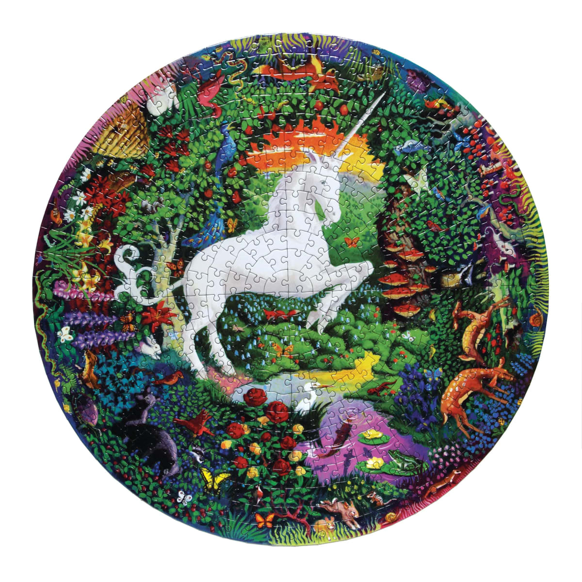 Eeboo Redondo: Unicorn Garden (500 pcs)2