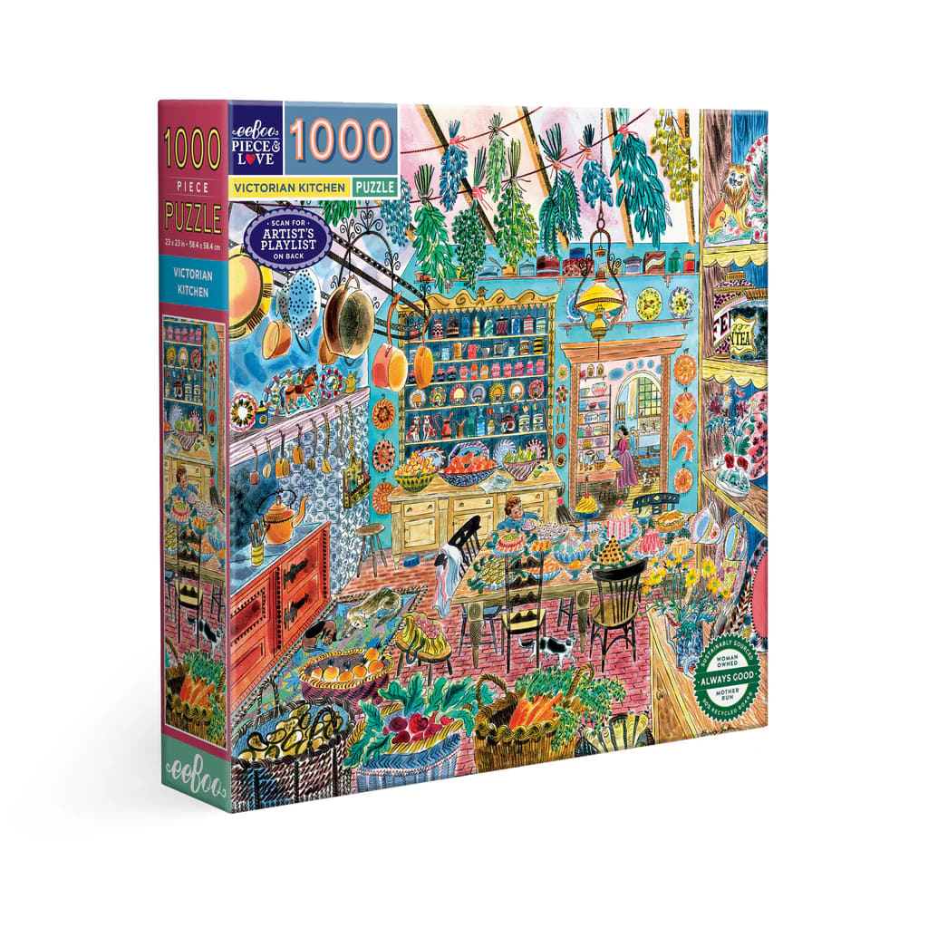 Eeboo: Victorian Kitchen (1000 pcs)1