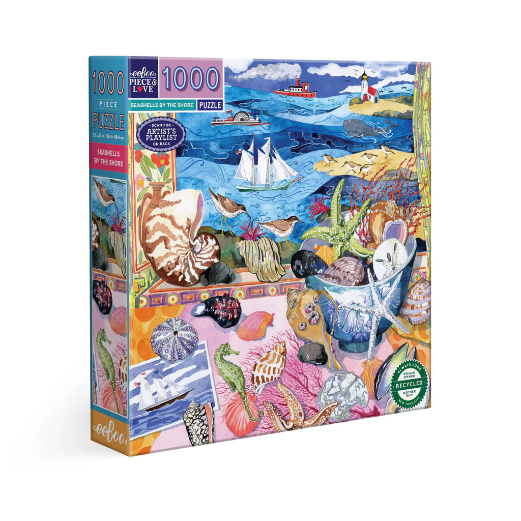 Eeboo: Seashells by the Shore (1000 pcs)1