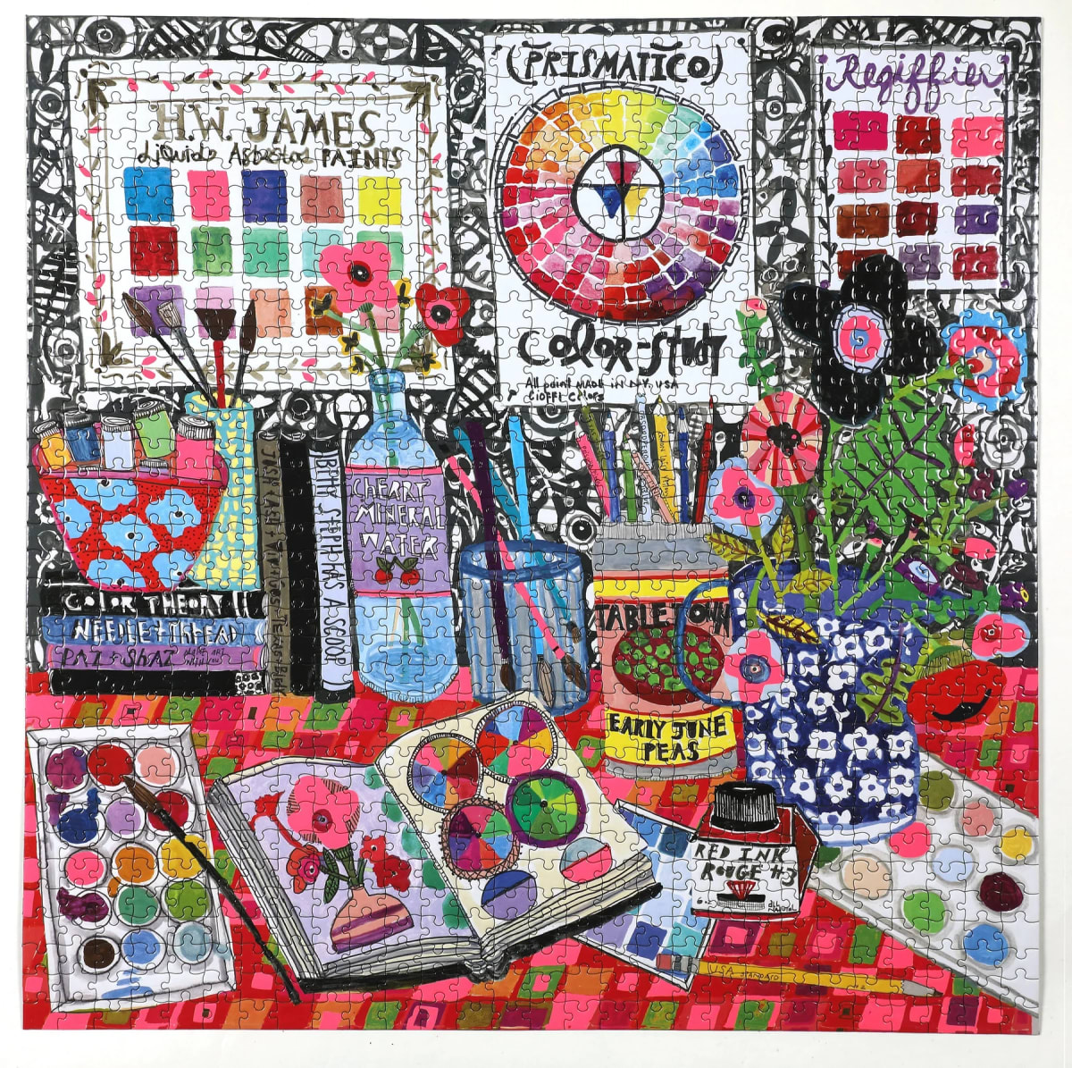 Eeboo: Artist Studio (1000 pcs)2
