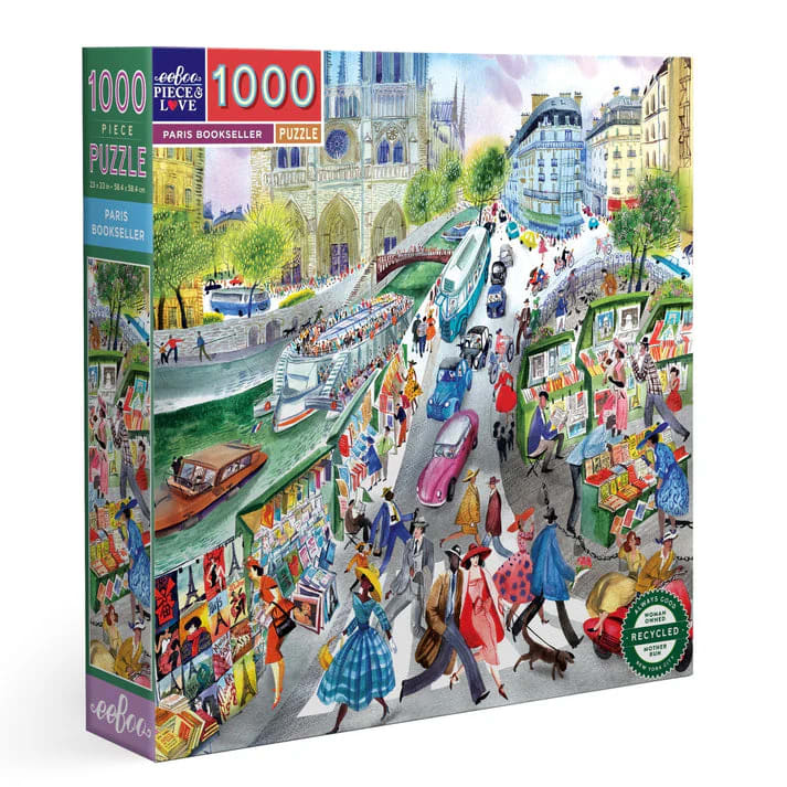 Eeboo: Paris Bookseller (1000 pcs)1