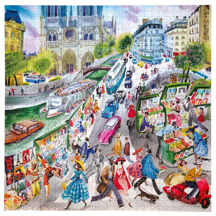 Eeboo: Paris Bookseller (1000 pcs)2
