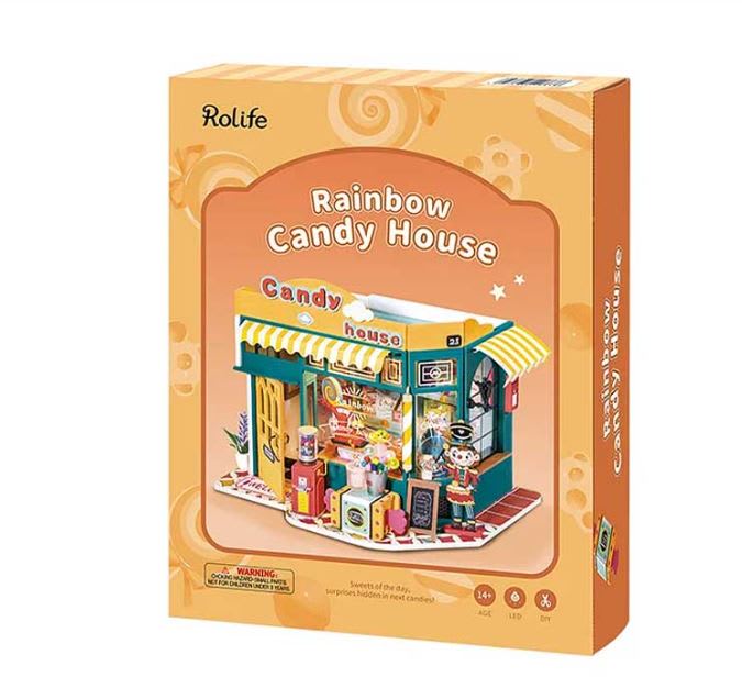 Rainbow Candy House - Casita miniatura2