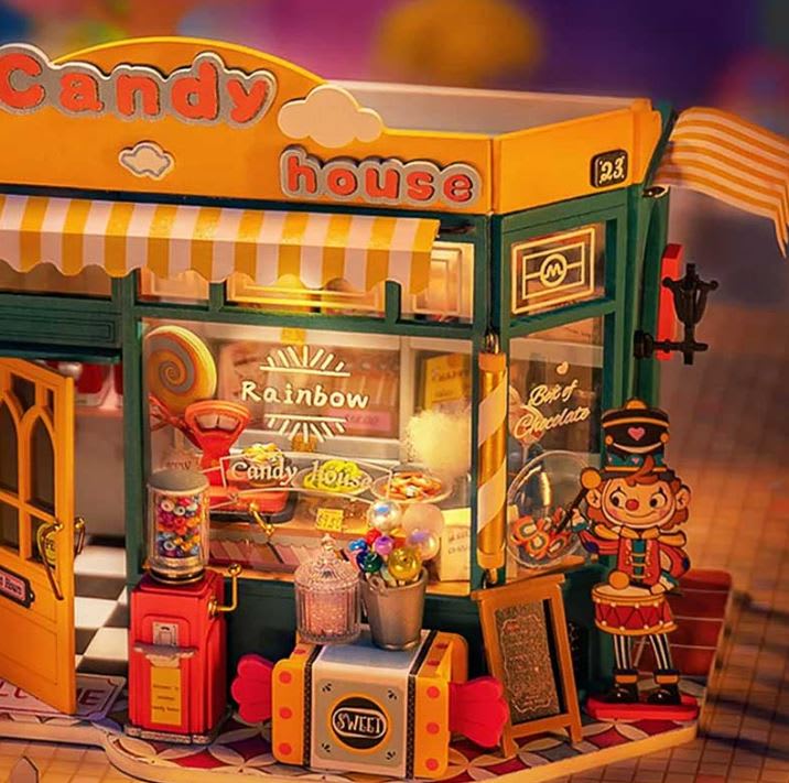 Rainbow Candy House - Casita miniatura3