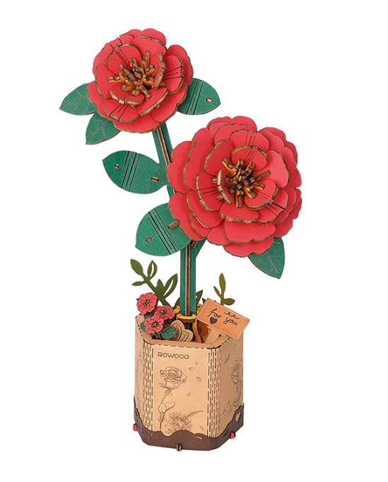 Flor de Madera Red Camellia (113 pcs)2
