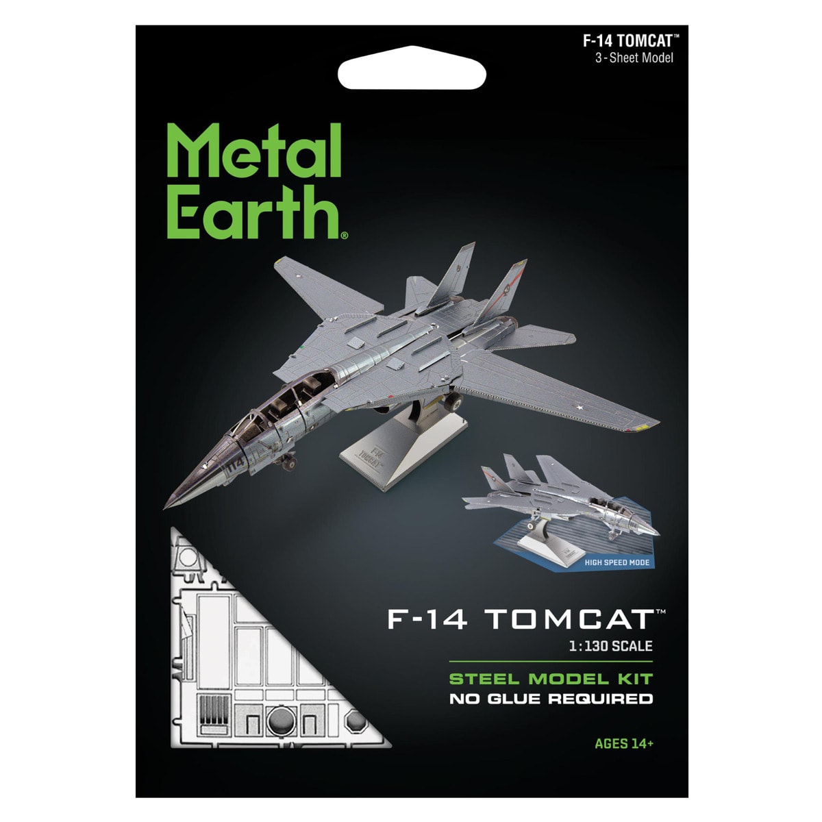 F-14 Tomcat - Puzzle 3D Metal1