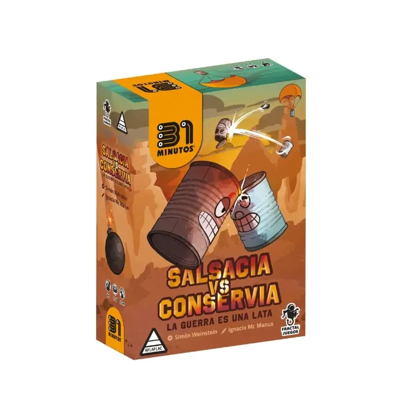 Salsacia vs Conservia – La guerra es una lata1