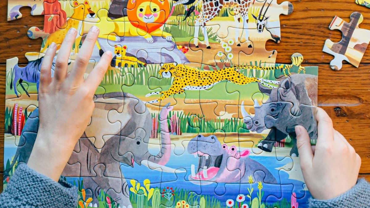 Eeboo: Savanna (64 pcs)2