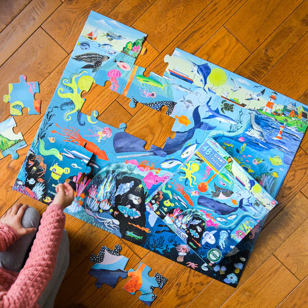 Eeboo Giant Puzzle: Within the sea (48 pcs)2