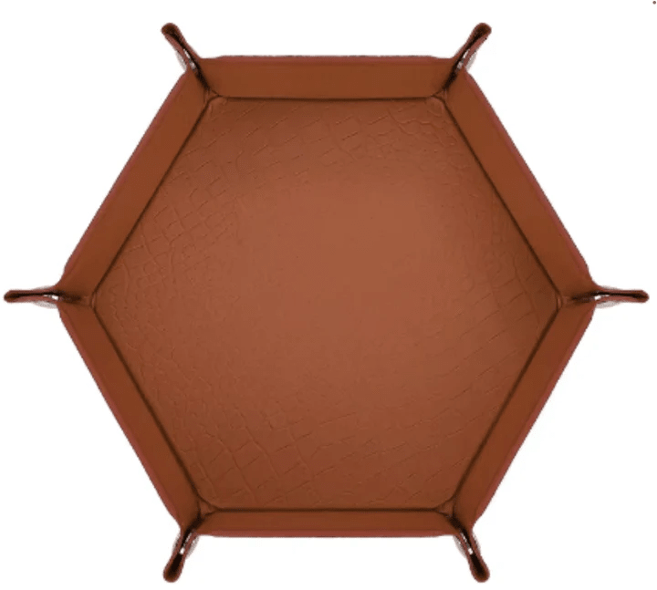 Bandeja para dados - Hexagonales Piel2