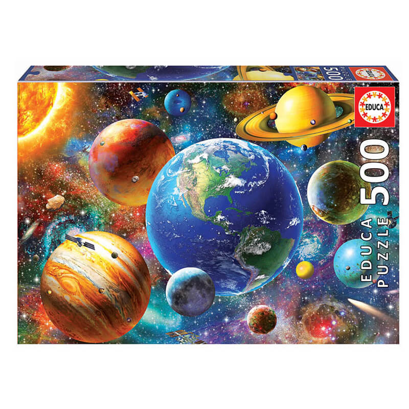 Educa: Sistema Solar (500 pcs) - Puzzle 2D1