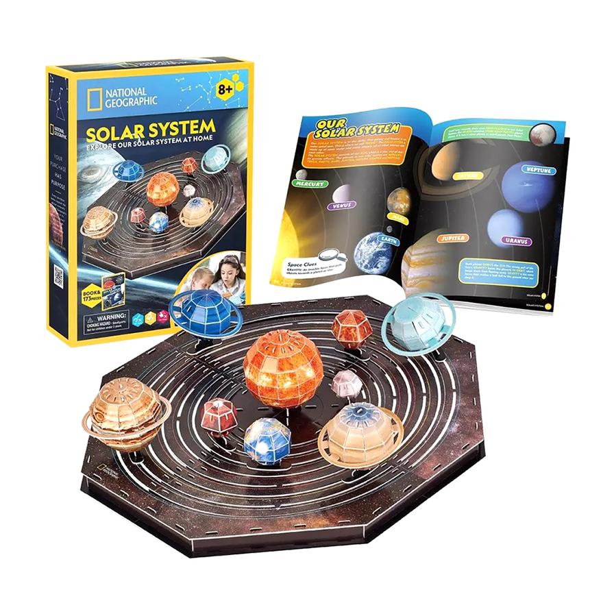 Sistema Solar - NatGeo Puzzle 3D1