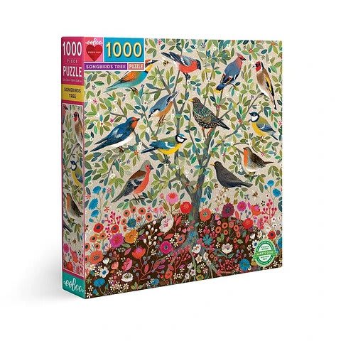 Eeboo: Songbirds tree (1000 pcs)1