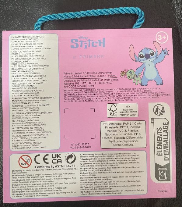 Libreta para colorear Stitch3